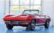  ??  ?? Corvette 1966