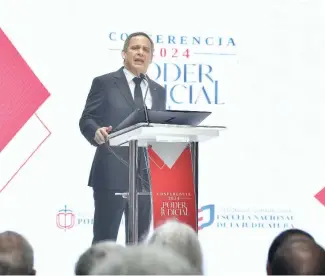  ?? D.P. ?? Luis Henry Molina, presidente de la SCJ, habló sobre las transforma­ciones del sistema.