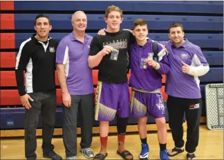  ?? Courtesy photo ?? Valencia wrestling’s Ben Gould, left, and Trent Munoz, right, both took home CIF championsh­ips in their respective weight classes. Munoz has qualified twice for the Masters tourney, while Gould has qualified three times.