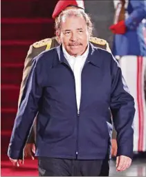  ?? ?? ORTEGA. El dictador mantiene la represión sobre sus opositores.