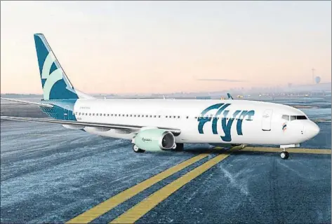  ?? FLYR ?? El caso más conocido de nueva aerolínea surgida de la crisis es el de la noruega Flyr