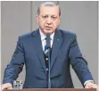  ?? FOTO: DPA ?? „Feind der Pressefrei­heit“: der türkische Präsident Recep Tayyip Erdogan.