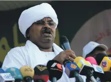  ?? AFP ?? Veteran Al Bashir-regime figure Salah Gosh was sanctioned by the US for what it called ‘gross violations of human rights’