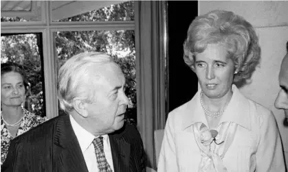  ?? Photograph: PA ?? Harold Wilson with his private secretary Baroness Falkender, formerly Marcia Williams.