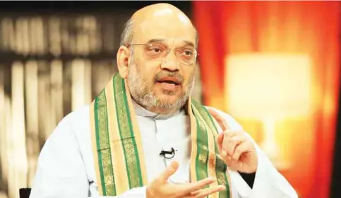  ??  ?? Amit Shah, Minister of Home Affairs