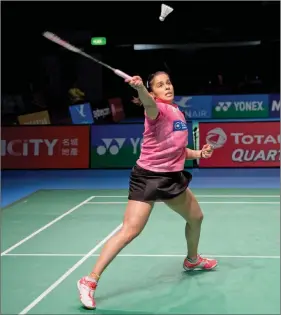  ?? SYDNEY ?? Saina Nehwal.