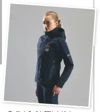  ??  ?? The Musto Sardinia BR1 jacket features the brand’s two-layer showerproo­f and breathable fabric