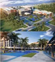  ??  ?? Perspectiv­a de como será a edificação do Prodigy Beach Resort Maceió