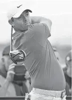  ?? IAN RUTHERFORD/USA TODAY SPORTS ?? Rory McIlroy will be a Northern Ireland favorite this week in the British Open.