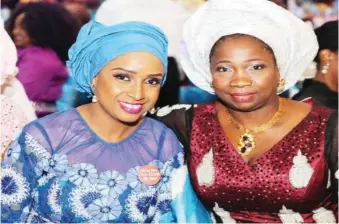  ??  ?? L-R Hadiza Tanimu Yakubu and Hon Abike Dabiri-Erewa