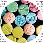  ??  ?? Las pastillas de éxtasis se venden en estratos altos de la ciudad, según informe de la Policía Metropolit­ana de B/quilla.