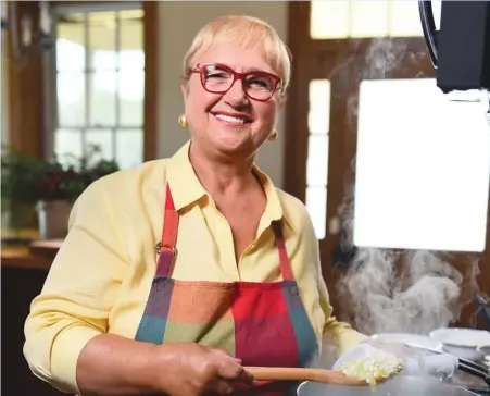  ??  ?? Lidia Bastianich hosts “Lidia Celebrates America: A Salute to First Responders”