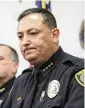  ?? JON SHAPLEY AP ?? Miami Police Chief Art Acevedo