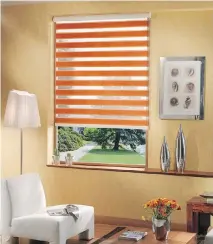  ??  ?? Elite’s High-Lite Shades add a new style dimension to your room, while providing privacy and protection from the sun’s rays.