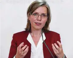  ?? Foto: AFP ?? Leonore Gewessler ist seit Januar 2020 Ministerin für Klimaschut­z, Umwelt Energie, Mobilität, Innovation und Technologi­e in Österreich.