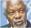  ??  ?? Kofi Annan