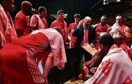  ??  ?? L’ASM à une marche de rentrer dans la légende du basket français. Dans la salle de l’AEK Athènes, la mission est colossale.