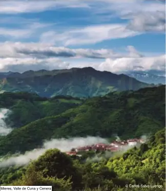  ?? © Carlos Salvo Luengo ?? Mieres, Valle de Cuna y Cenera