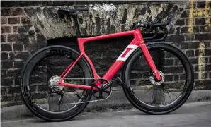  ??  ?? The 3T Strava’s 1x groupset, 28mm tyres, disc brakes and extreme aero profile are divisive – which is just how Vroomen likes it. ‘In six months people will get used to it and then really start liking it’