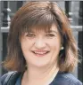  ??  ?? NICKY MORGAN: She said that the health of its customers was not a priority for GRG.