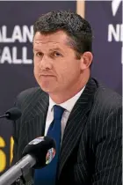  ??  ?? New Zealand Football chief executive Andy Martin.