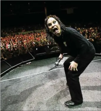  ?? SUBMITTED PHOTO ?? Ozzy Osbourne announced he will embark on his final world tour.