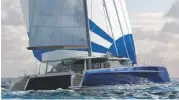  ??  ?? Tan 66 is a VPLP luxury catamaran proposal