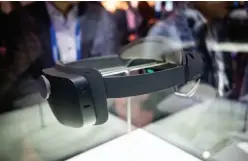  ??  ?? Apple AR goggles could take its cues from Microsoft Hololens.