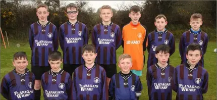  ??  ?? The Courtown Hibs squad before their home clash with Wexford Albion in Under-13 Division 1A last week.