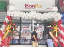  ?? KARL ANGELO N. VIDAL ?? BPI DIRECT BanKo Inc. opened its Cubao branch yesterday.