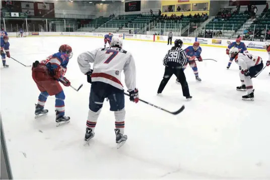  ??  ?? Rockland Nationals have won games against the Nepean Raiders, with a score of 3-2, and against the Smiths Falls Bears, with a score of 2-1, but experience­d a 1-0 defeat in their