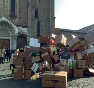  ?? Esordio ?? Il «movimento» Cinnica si è presentato alla città a inizio dicembre in piazza San Francesco