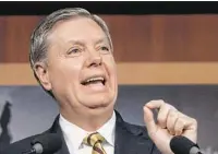  ?? AP ?? Sen. Lindsey Graham, R-S.C., said he will hold up Senate action on the nomination­s of Chuck Hagel as Defense secretary and John Brennan as CIA director until he gets informatio­n on the Sept. 11 attack on the U.S. Consulate in Benghazi, Libya.