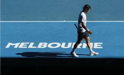  ?? Photograph: William West/AFP/Getty Images ?? Dominic Thiem will not feature in the 2022 Australian Open at Melbourne Park.