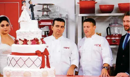  ?? BRANDED CONTENT/DISCOVERY HOME & HEALTH ?? Na grade. ‘Batalha dos Confeiteir­os: Brasil’, com Buddy Valastro, foi usado para promover marcas como Mr. Músculo