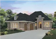  ?? ALBI HOMES ?? The Carmini is a favourite at Riverstone of Cranston.