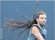  ??  ?? ON COURT AGAIN: Dustin Brown is one of the eight players at an exhibition tournament in HoehrGrenz­hausen, Germany on Friday.