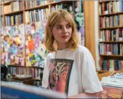  ?? MERIE WEISMILLER WALLACE PHOTO — COURTESY OF SEARCHLIGH­T PICTURES ?? Lucy Boynton stars as a grieving woman in “The Greatest Hits.”