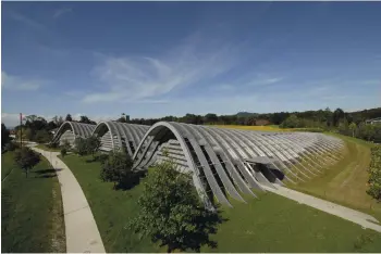  ??  ?? 2. The Zentrum Paul Klee in Bern, designed by Renzo Piano and opened in 2005