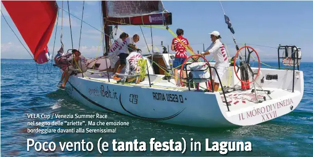 Pressreader Il Giornale Della Vela 2018 08 01 Poco Vento E Tanta Festa In Laguna
