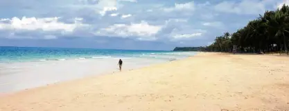 ?? —NESTORP. BURGOS ?? EASEMENT RULE When Boracay reopens, tourists will see wider and cleaner beaches following the strict imposition of a 30-meter shore easement measured from the water’s edge.
