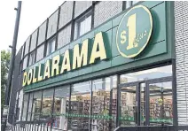  ?? PAUL CHIASSON THE CANADIAN PRESS FILE PHOTO ?? Dollarama experience­d a surge in store traffic in early March, CEO Neil Rossy said, as customers stocked up on household and cleaning products, health and hygiene goods, as well as food.