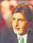  ??  ?? Bachchan in Season 1. KBC was perfectly timed, coming just as middle-class India was swapping austerity for liberalisa­tion.