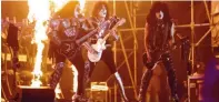  ?? ?? Talento. “Es una película biográfica sobre los primeros cuatro años de Kiss”, compartió Mcghee sobre el show.