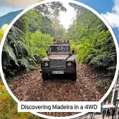  ?? ?? Discoverin­g Madeira in a 4WD