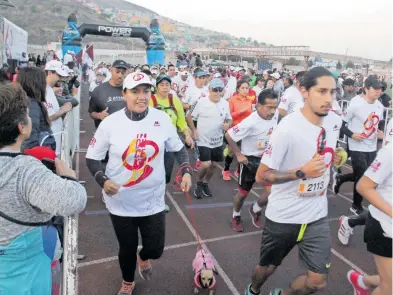  ?? PEDRO ANGELES ?? El atleta coordinará la competenci­a que se realizará el 31 de diciembre a partir de las 7:00 horas