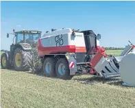  ??  ?? A model from Pottinger’s first round baler range