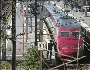  ??  ?? Le 21 août 2015, l’attaque du Thalys avait été empêchée par des Américains.