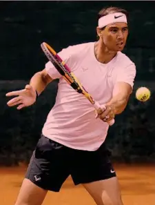  ?? ?? Terra diletta Rafael Nadal, 37 anni, ha vinto 12 volte il torneo di Barcellona