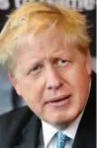  ??  ?? Boris Johnson at the Pendulum Summit in Dublin